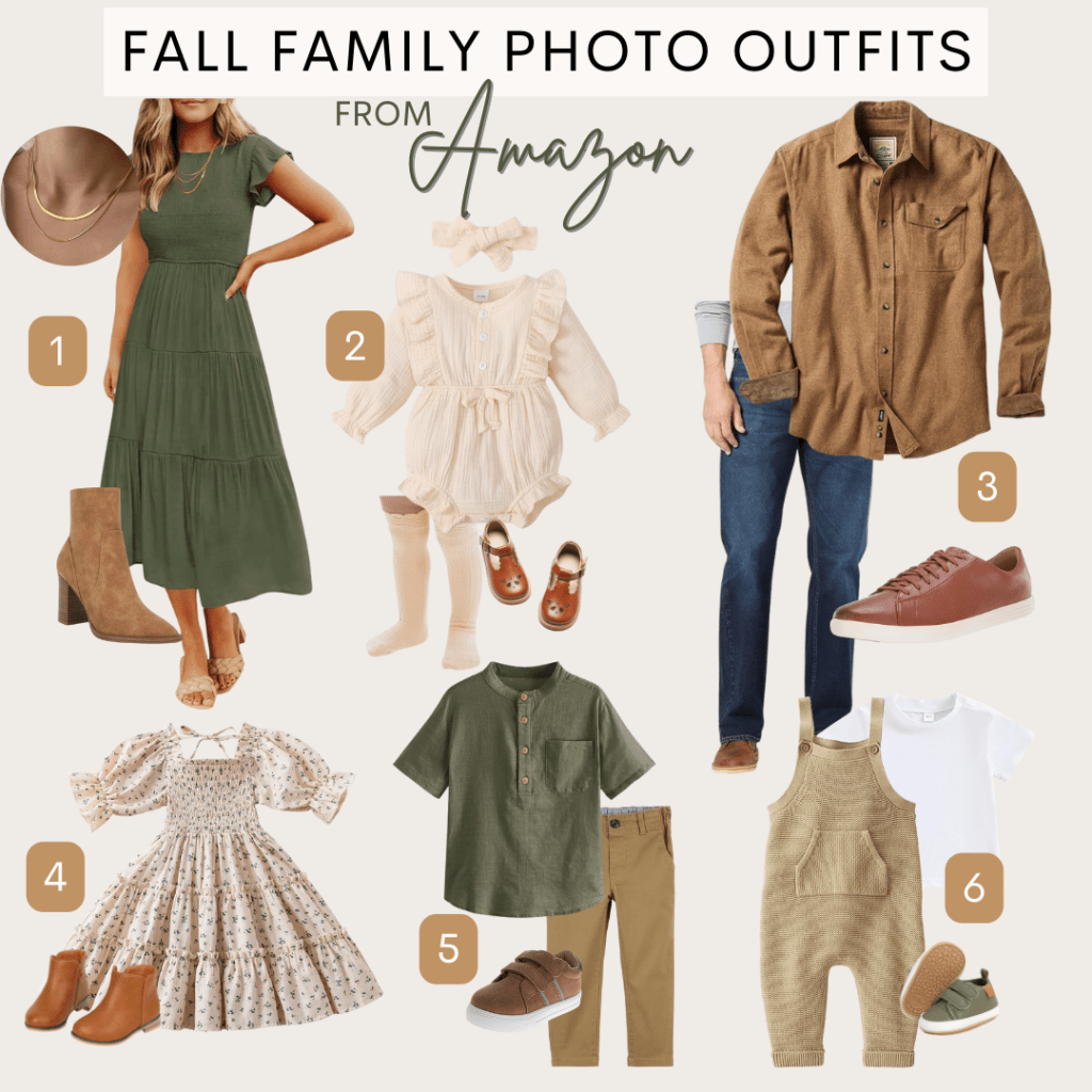 Effortless Fall Family Photo Outfits: 3 Color Themes from&nbsp;Amazon